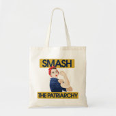 De patriarchie smash tote bag (Voorkant)