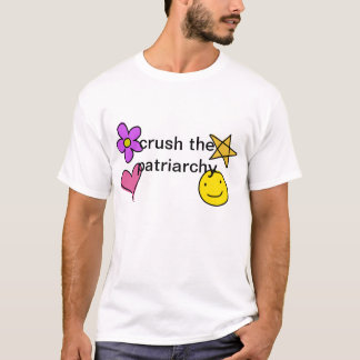 de patriarchie verbrijzelen t-shirt