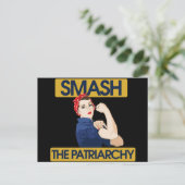 De patriarchie verpesten briefkaart (Staand voorkant)