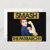 De patriarchie verpesten briefkaart (Voorkant / Achterkant)