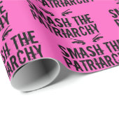 De patriarchistische feminist smaaien cadeaupapier (Rol Hoek)