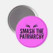 De patriarchistische feminist smaaien magneet (Voorkant / Achterkant)