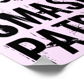 De patriarchistische feminist smaaien poster (Hoek)