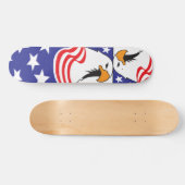 De patriot skateboard (Horizontaal)