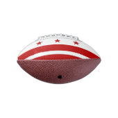 De patriottische Amerikaanse vlag van het American Football (Gedraaid 270)
