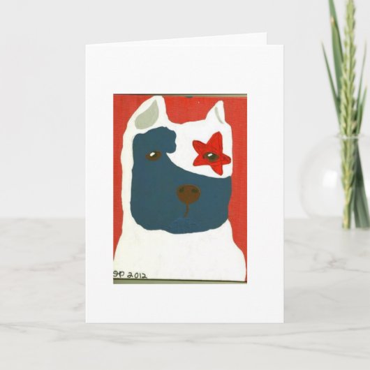 De patriottische Stier van de Kuil Kaart (Voorkant)