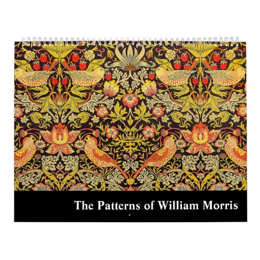 De Patronen van William Morris Kalender (Hoes)