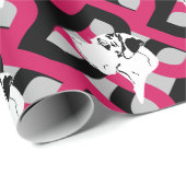 De Patroon Dog (The Pattern Great Dane) is een gro Cadeaupapier (Rol Hoek)