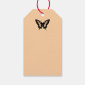 DE PATROON VAN DE LACE VAN HET LABEL VAN DE VERSIE CADEAULABEL (Achterkant)