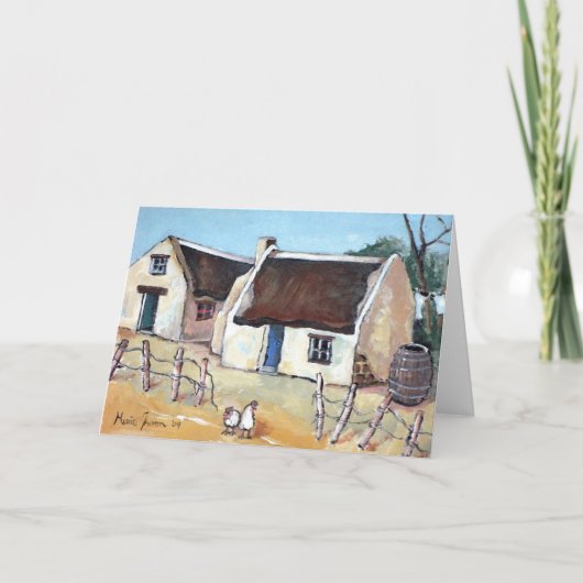 De Patrouille van de kip Kaart (Voorkant)