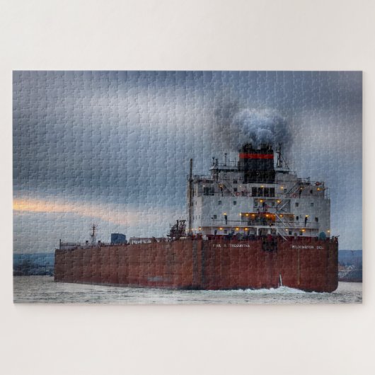 De Paul R. Tregurtha schip Duluth Minnesota Legpuzzel (Horizontaal)