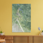De paus Dancer (pastel) Canvas Afdruk (Insitu (Woonkamer))