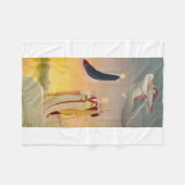 De Paus van Rome, Maagd Maria en Jezus Fleece Deken (Voorkant (Horizontaal))