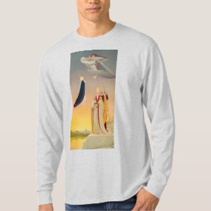 De Paus van Rome, Maagd Maria en Jezus T-shirt