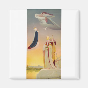 De paus van Rome, Maria en Jezus Magneet