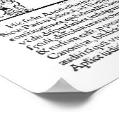 De paus verkoopt ongemakken poster (Hoek)