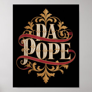 De paus Victoriaans bloei Christi Poster