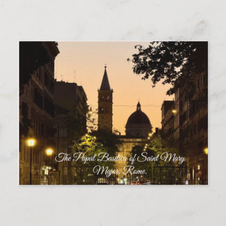 De Pauselijke Basiliek van Santa Maria Maggiore, R Briefkaart