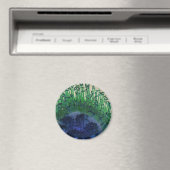 De pauw Geïnspireerde Magneet van de Bloem (Insitu (Vaatwasser))