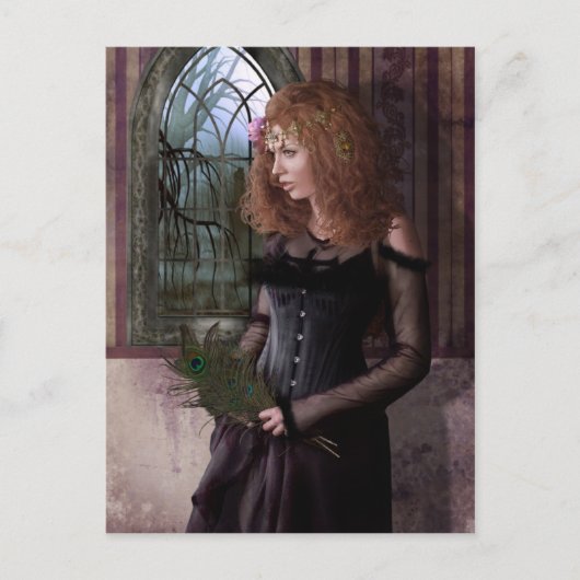 De pauw verzamelaar briefkaart (Voorkant)