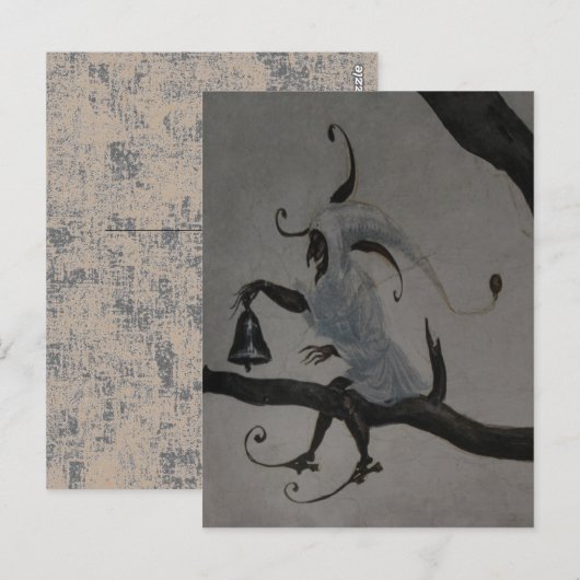 De pauze is voorbij ~ Briefkaart (Voorkant / Achterkant)