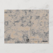 De pauze is voorbij ~ Briefkaart (Achterkant)