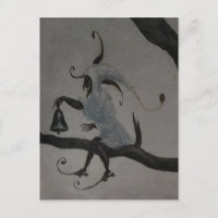 De pauze is voorbij ~ Briefkaart