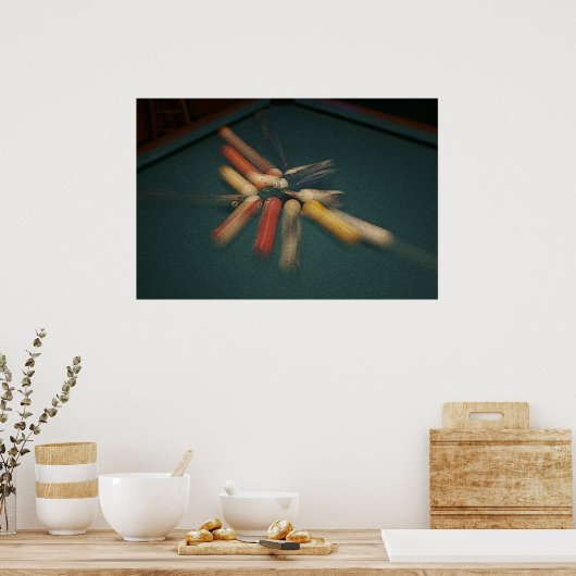 De pauze poster (Keuken)