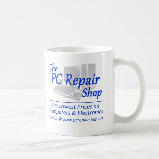 De PC Repair Shop Koffiemok (Rechts)
