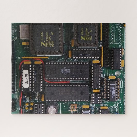 De PCB-puzzel "I'm So Board" Legpuzzel (Horizontaal)