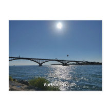 De Peace Bridge-ansichtkaart