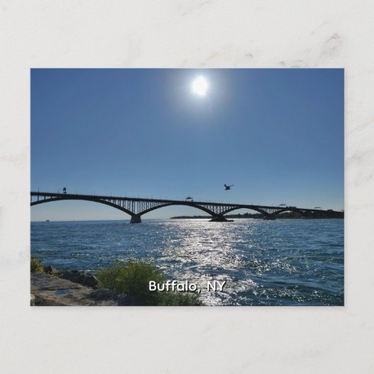 De Peace Bridge-ansichtkaart Briefkaart (Voorkant)