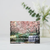 De Peace Cherry Blossom Briefkaart (Staand voorkant)