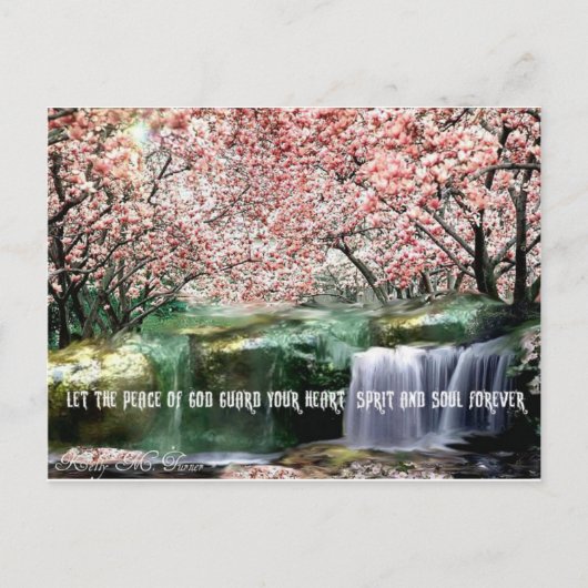 De Peace Cherry Blossom Briefkaart (Voorkant)
