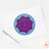 De Peace Flower Sticker (Envelop)