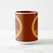 De Peace Stache-mok - kies stijl Mok (Midden)