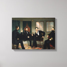 De Peacemakers-President Lincoln 15 x 11 Canvas Afdruk