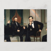 De peacemakers schilderen van 1868 briefkaart (Voorkant)