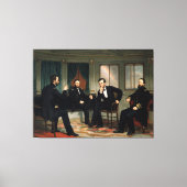 De peacemakers schilderen van 1868 canvas afdruk (Voorkant)