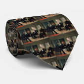 De peacemakers schilderen van 1868 stropdas (Opgerold)