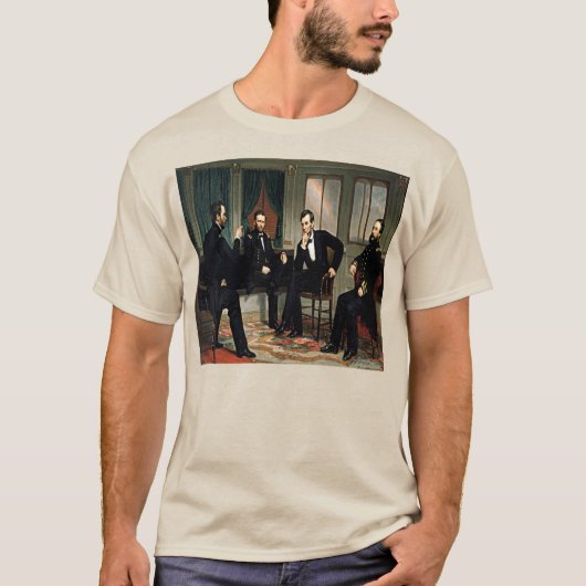 De peacemakers schilderen van 1868 t-shirt (Voorkant)