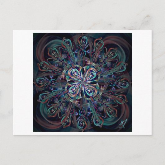 De Peacock Briefkaart (Voorkant)