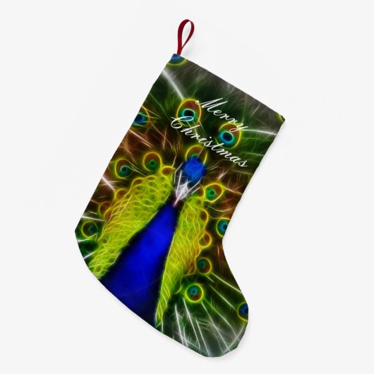 De Peacock Dreamweaver Kleine Kerstsok (Voorkant (Hangend))