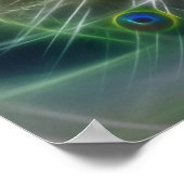 De Peacock Dreamweaver Poster (Hoek)