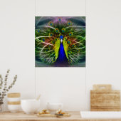 De Peacock Dreamweaver Poster (Keuken)