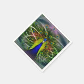 De Peacock Dreamweaver Servet (Hoek)