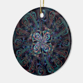 De Peacock Keramisch Ornament (Links)