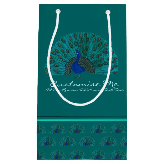 De Peacock Klein Cadeauzakje (Voorkant)