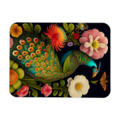 De Peacock | Modern Haeckel Magneet (Horizontaal)