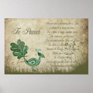 De Peacock Poster